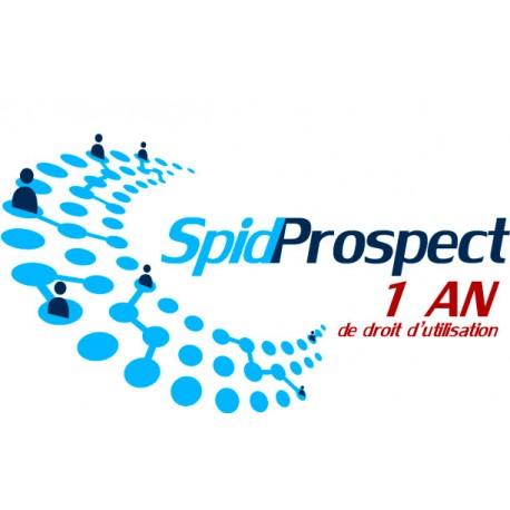 Droit d'un an d'utilisation de SpidProspect